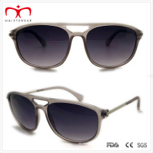 Plastic Men′s Sunglasses with Metal Temple (WSP508289)